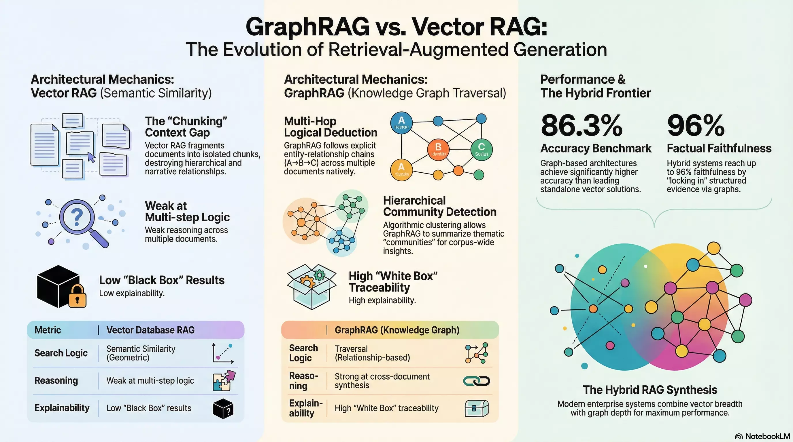 GraphRAG vs Vector RAG Comparison