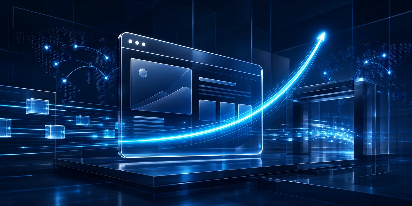 Optimized website interface accelerating across a global delivery network